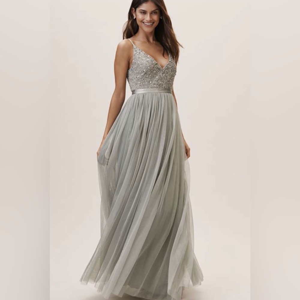 BHLDN sequin tulle maxi size 6